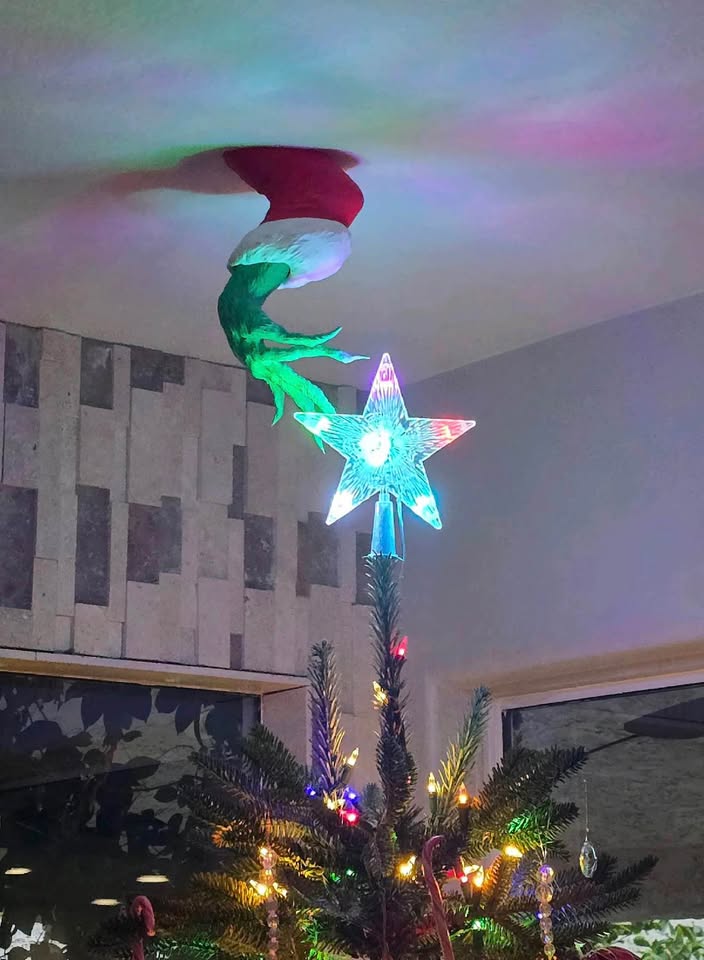 Grinch Arm Ornament Holder