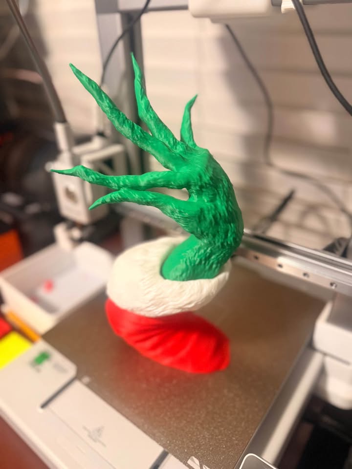 Grinch Arm Ornament Holder