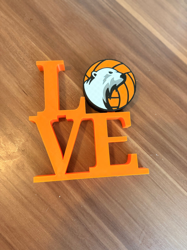 Volleyball – “Love for the Game” Display