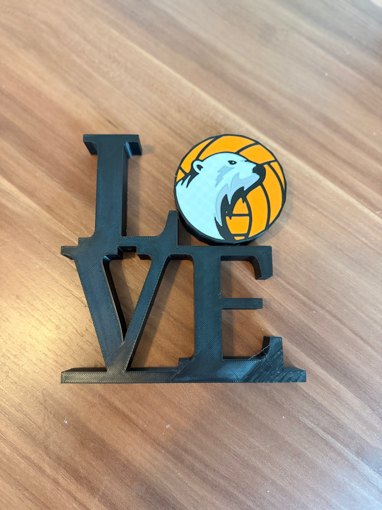 Volleyball – “Love for the Game” Display