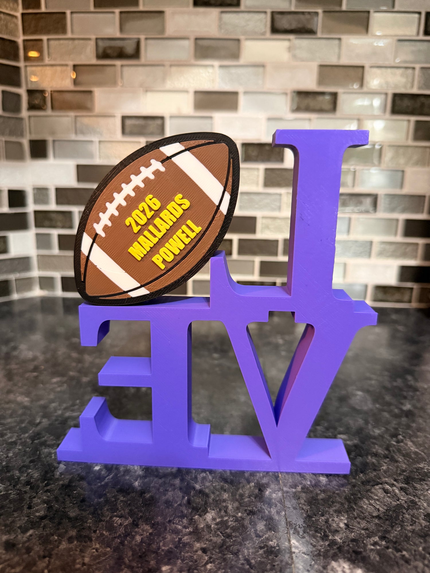 Football – “Love for the Game” Display