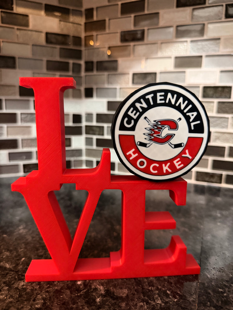 Centennial Cougars Hockey – “Love for the Game” Display